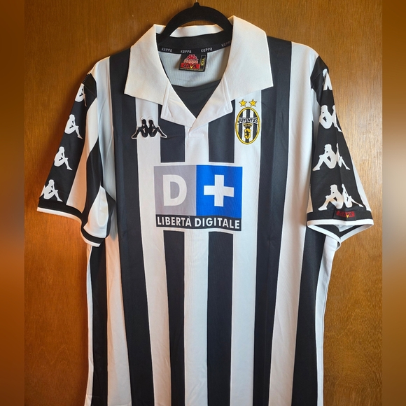 VINTAGE JUVENTUS JERSEY 1998 1999 DEL PIERO 10 - KAPPA - Picture 7 of 10